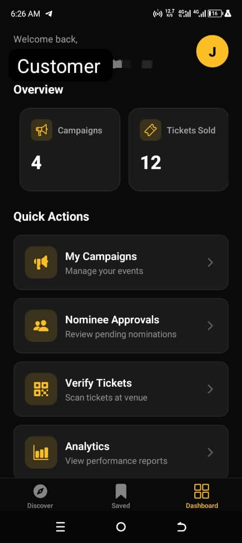 App Dashboard